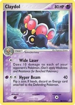 Claydol (038/110) [Holon Phantoms] Reverse Holofoil - Uncommon