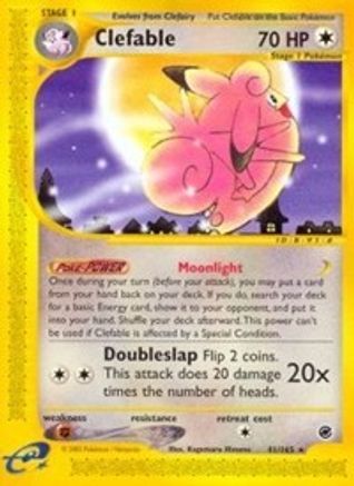Clefable (041/165) [Expedition] Normal - Rare