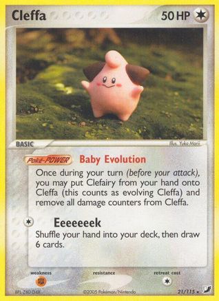 Cleffa (21/115) [Unseen Forces] Normal - Rare
