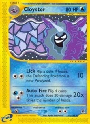 Cloyster (42/165) [Expedition] Normal - Rare
