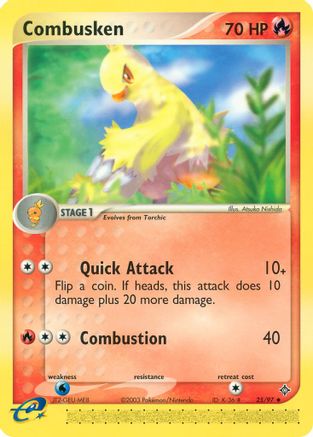 Combusken (25/97) [Dragon] Normal - Uncommon