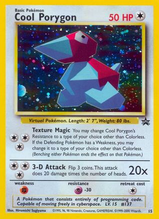 Cool Porygon (015/53) [WoTC Promo] Holofoil - Promo