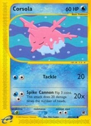 Corsola (102/165) [Expedition] Normal - Common