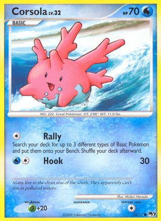 Corsola (013/17) [POP Series 7] Normal - Common
