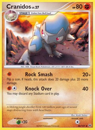 Cranidos (46/127) [Platinum] Reverse Holofoil - Uncommon