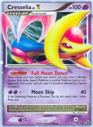 Cresselia LV.X (103/106) [Great Encounters] Holofoil - Ultra Rare