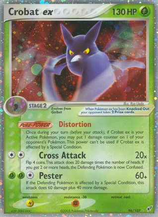 Crobat ex (96/107) [Deoxys] Normal - Ultra Rare