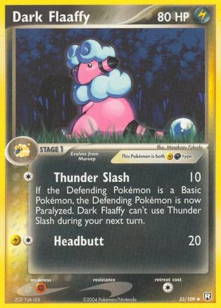 Dark Flaaffy (033/109) [Team Rocket Returns] Normal - Uncommon