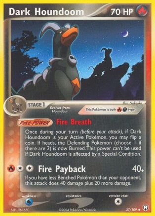 Dark Houndoom (037/109) [Team Rocket Returns] Reverse Holofoil - Uncommon