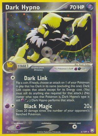 Dark Hypno (006/109) [Team Rocket Returns] Holofoil - Holo Rare