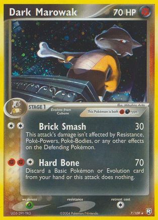 Dark Marowak (007/109) [Team Rocket Returns] Reverse Holofoil - Holo Rare