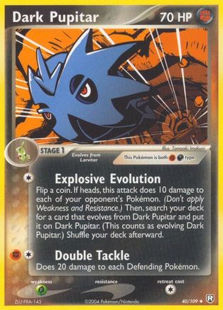 Dark Pupitar (040/109) [Team Rocket Returns] Normal - Uncommon