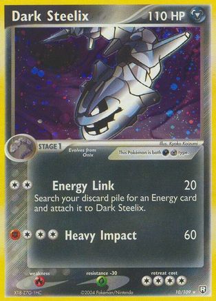 Dark Steelix (010/109) [Team Rocket Returns] Reverse Holofoil - Holo Rare