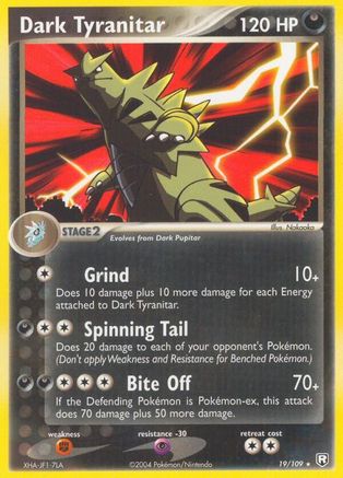 Dark Tyranitar (019/109) [Team Rocket Returns] Normal - Rare
