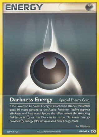 Darkness Energy (Special) (86/106) [Emerald] Normal - Rare