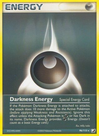 Darkness Energy (Special) (96/115) [Unseen Forces] Normal - Rare