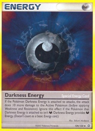 Darkness Energy (129/132) [Secret Wonders] Reverse Holofoil - Uncommon