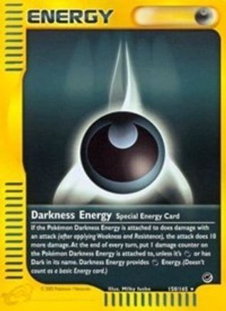 Darkness Energy (158/165) [Expedition] Reverse Holofoil - Rare