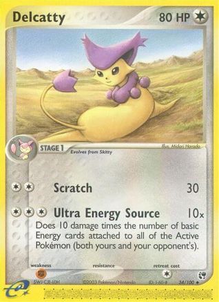 Delcatty (34/100) [Sandstorm] Normal - Uncommon