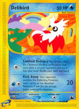 Delibird (49/144) [Skyridge] Normal - Common