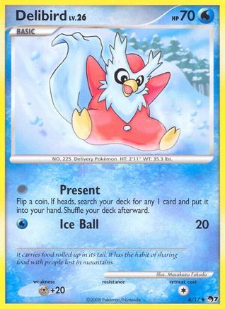 Delibird (6/17) [POP Series 7] Normal - Uncommon