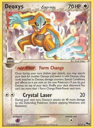 Deoxys (Delta Species) (002/17) [POP Series 4] Holofoil - Rare