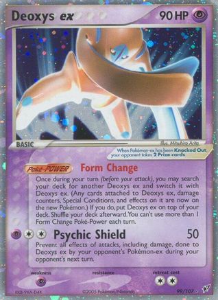 Deoxys ex (Defense Forme) (99/107) [Deoxys] Normal - Ultra Rare
