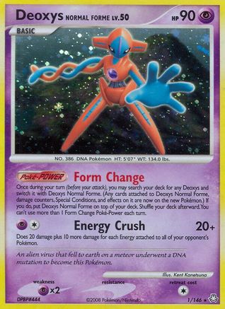 Deoxys Normal Forme (1/146) [Legends Awakened] Holofoil - Holo Rare
