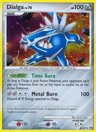 Dialga (6/127) [Platinum] Reverse Holofoil - Holo Rare