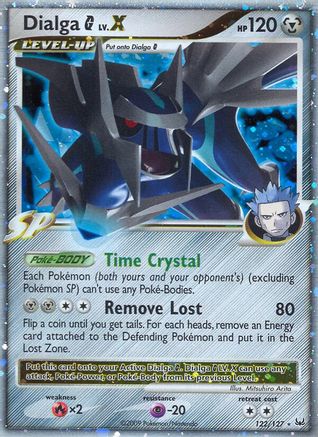 Dialga G LV.X (122/127) [Platinum] Holofoil - Ultra Rare