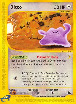 Ditto (51/144) [Skyridge] Normal - Common