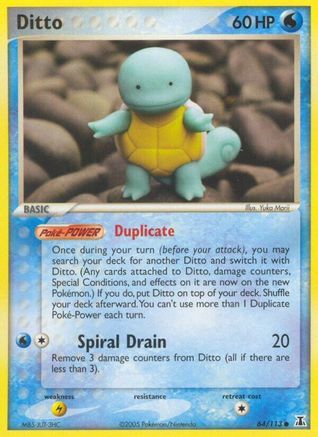 Ditto (Squirtle) (064/113) [Delta Species] Normal - Common