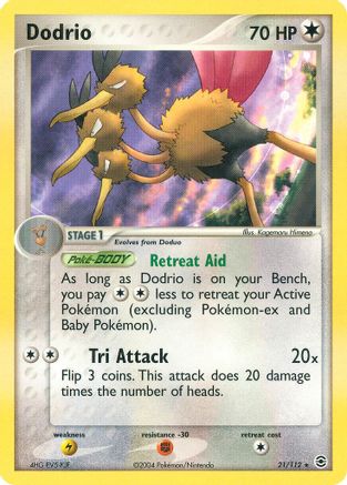 Dodrio (21/112) [FireRed & LeafGreen] Normal - Rare