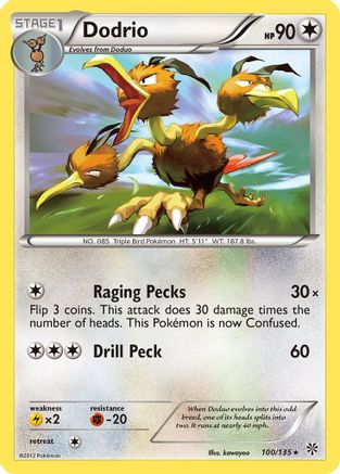 Dodrio (100/135) [Plasma Storm] Normal - Rare