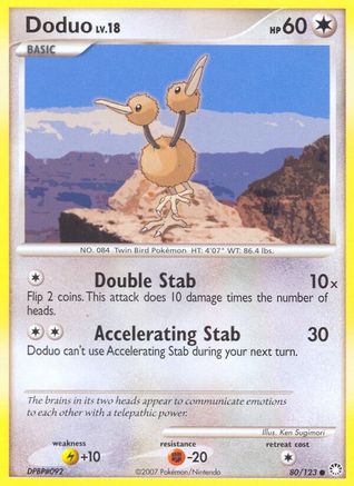 Doduo (080/123) [Mysterious Treasures] Normal - Common