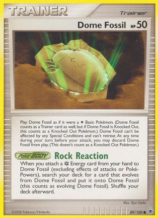 Dome Fossil (89/100) [Majestic Dawn] Normal - Common