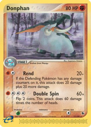 Donphan (17/109) [Ruby and Sapphire] Normal - Rare