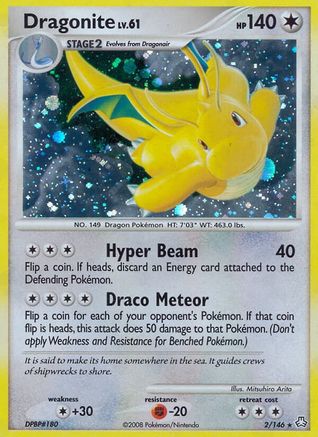 Dragonite (2/146) [Legends Awakened] Holofoil - Holo Rare
