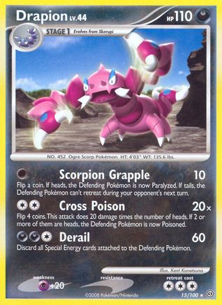 Drapion (15/100) [Stormfront] Normal - Rare