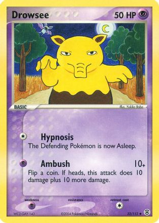 Drowsee (32/112) [FireRed & LeafGreen] Reverse Holofoil - Uncommon