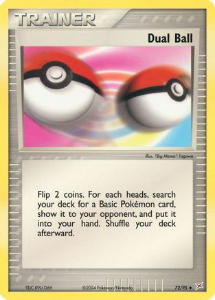 Dual Ball (72/95) [Team Magma vs Team Aqua] Normal - Uncommon