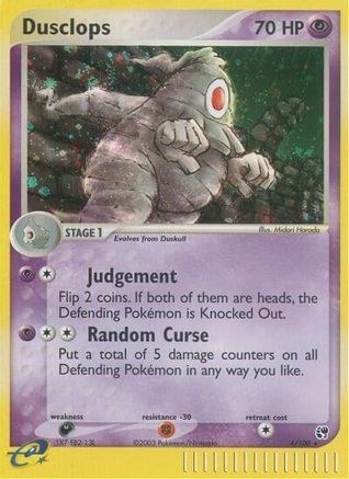 Dusclops (4/100) [Sandstorm] Holofoil - Holo Rare