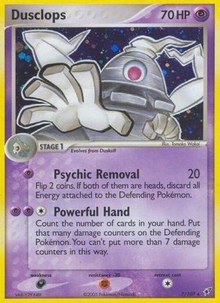 Dusclops (7/107) [Deoxys] Holofoil - Holo Rare