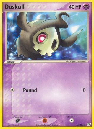 Duskull (46/106) [Emerald] Normal - Common