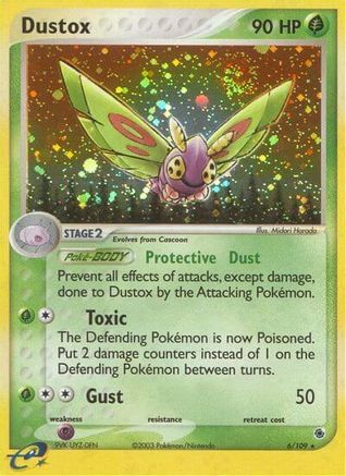 Dustox (006/109) [Ruby and Sapphire] Holofoil - Holo Rare