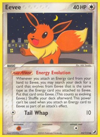 Eevee (055/115) [Unseen Forces] Normal - Common