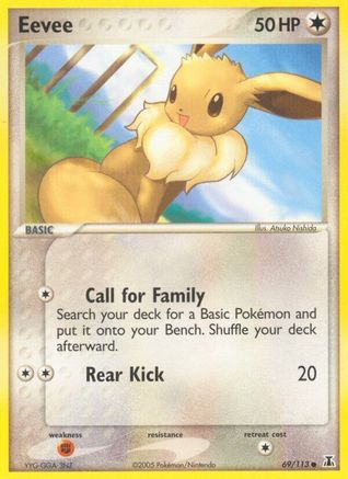 Eevee (069/113) [Delta Species] Normal - Common