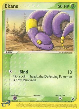 Ekans (064/100) [Sandstorm] Normal - Common