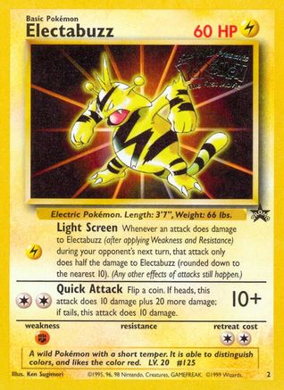 Electabuzz (Movie Promo) (002/53) [WoTC Promo] Normal - Promo