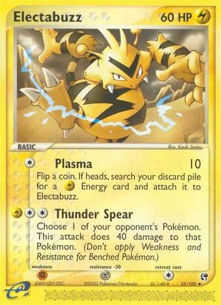 Electabuzz (35/100) [Sandstorm] Normal - Uncommon